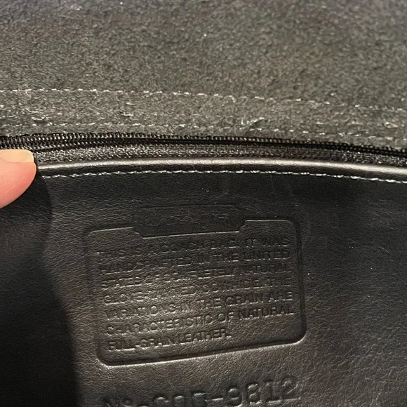 Vintage Coach Ridgefield Purse 9812 - Picture 12 of 14